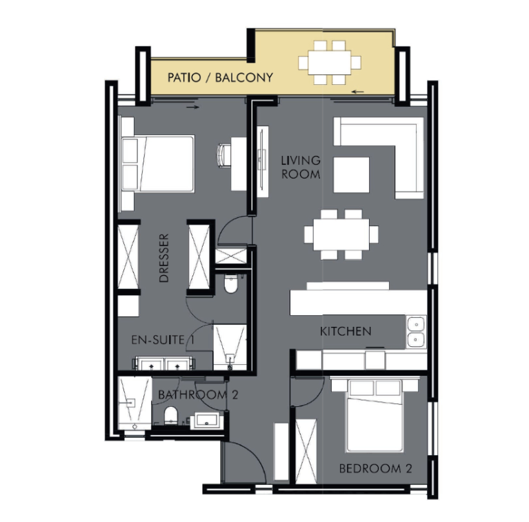 To Let 2 Bedroom Property for Rent in Val De Vie Estate Western Cape
